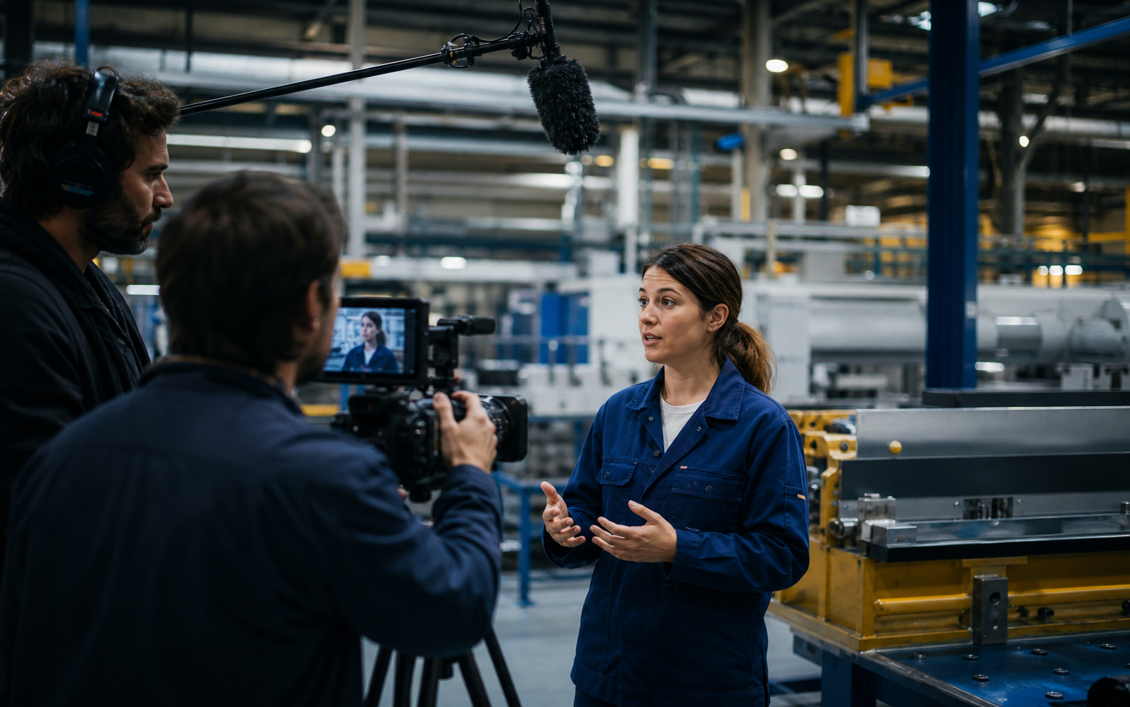 Interview d’une ingénieure dans une usine