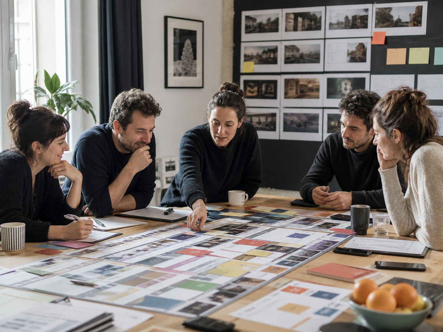 Atelier éditorial autour d’un film d’entreprise